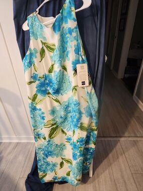 jcpenney blue and white floral dress Blue Floral Dresses for Women